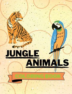 Cover Jungle Animals Coloring Book