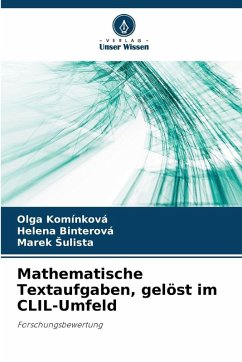 Cover Mathematische Textaufgaben, gelöst im CLIL-Umfeld