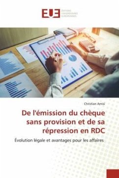 De l'émission du chèque sans provision et de sa répression en RDC - Amisi, Christian
