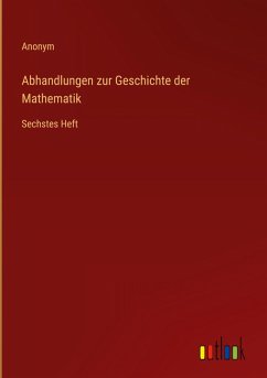 Cover Abhandlungen zur Geschichte der Mathematik