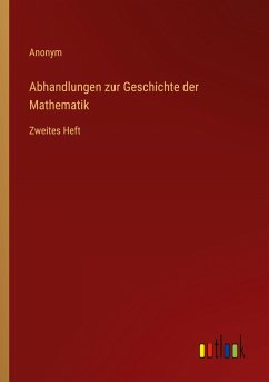Cover Abhandlungen zur Geschichte der Mathematik