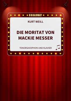 Cover Die Moritat von Mackie Messer für Tenor Saxophone und Klavier (eBook, ePUB)