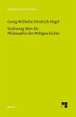 Vorlesung über die Philosophie der Weltgeschichte