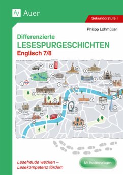Cover Differenzierte Lesespurgeschichten Englisch 7-8