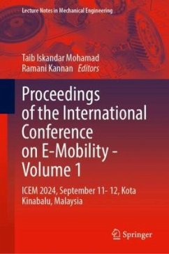Proceedings of the International Conference on E-Mobility - Volume 1