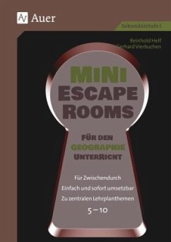 Cover Mini-Escape Rooms für den Geographieunterricht