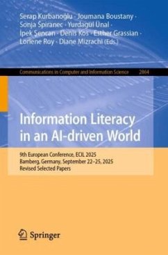 Cover Information Literacy in an AI-driven World