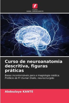 Cover Curso de neuroanatomia descritiva, figuras práticas