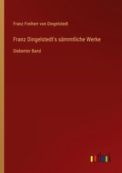 Cover Franz Dingelstedt's sämmtliche Werke