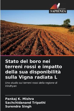 Cover Stato del boro nei terreni rossi e impatto della sua disponibilità sulla Vigna radiata L