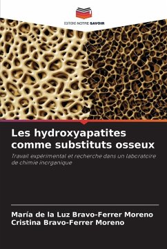 Cover Les hydroxyapatites comme substituts osseux