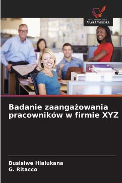 Cover Badanie zaanga¿owania pracowników w firmie XYZ