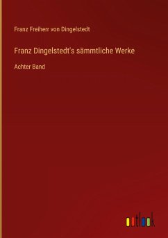 Cover Franz Dingelstedt's sämmtliche Werke