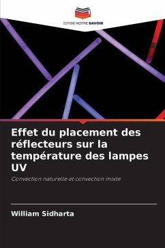 Effet du placement des réflecteurs sur la température des lampes UV - Sidharta, William