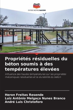 Cover Propriétés résiduelles du béton soumis à des températures élevées