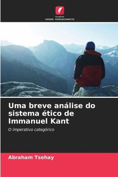Cover Uma breve análise do sistema ético de Immanuel Kant