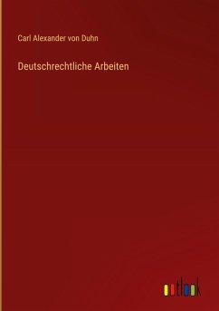 Cover Deutschrechtliche Arbeiten
