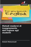 Metodi moderni di insegnamento dell'inglese agli studenti