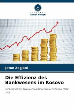 Cover Die Effizienz des Bankwesens im Kosovo