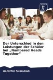 Der Unterschied in den Leistungen der Schüler bei "Numbered Heads Together"