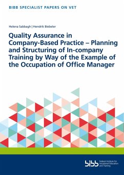 Cover Quality Assurance in Company-Based Practice