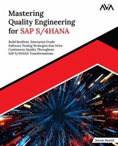Cover Mastering Quality Engineering for SAP S/4HANA (eBook, ePUB)