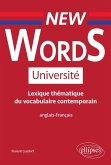 New Words Université. Lexique thématique de vocabulaire contemporain anglais-français (eBook, ePUB)