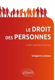 Droit des personnes - 2e édition mise à jour et augmentée (eBook, ePUB)