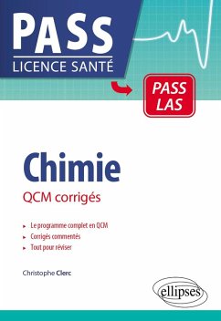 Cover Chimie - QCM corrigés (eBook, PDF)