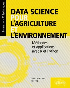 Cover Data science pour l'agriculture et l'environnement - Méthodes et applications avec R et Python (eBook, PDF)