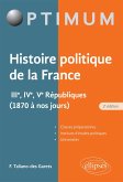 Histoire politique de la France - IIIe, IVe, Ve Républiques (1870 à nos jours) (eBook, ePUB)