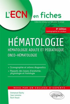Cover Hématologie - Hématologie adulte et pédiatrique - Onco-hématologie - 8e édition (eBook, PDF)