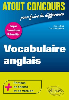 Vocabulaire anglais (eBook, ePUB) - Biat, Régine; Camphyn, Carole Vocabulaire anglais (eBook, ePUB) - Biat, Régine; Camphyn, Carole