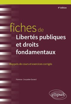 Fiches de Libertés publiques et droits fondamentaux (eBook, ePUB) - Crouzatier-Durand, Florence