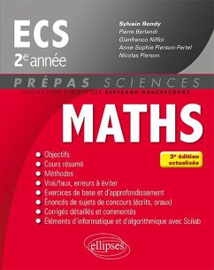Cover Mathématiques ECS 2e année - 3e édition actualisée (eBook, PDF)