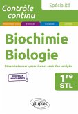 Spécialité Biochimie-biologie - Première STL (eBook, ePUB)