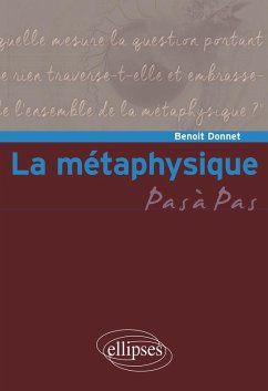 La métaphysique (eBook, ePUB) - Donnet, Benoit