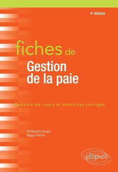 Cover Fiches de Gestion de la paie - 4e édition (eBook, ePUB)