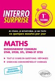 Mathématiques - Première technologique enseignement commun STHR, STI2D, STL, STMG et ST2S (eBook, PDF)