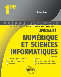 Spécialité Numérique et sciences informatiques - Première (eBook, PDF) - Bays, Serge Spécialité Numérique et sciences informatiques - Première (eBook, PDF) - Bays, Serge