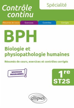 Cover Spécialité BPH - Biologie et physiopathologie humaines - Première ST2S (eBook, PDF)