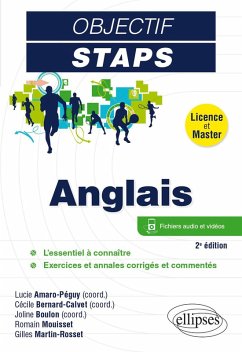 Cover Anglais - STAPS (eBook, PDF)