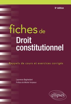 Fiches de droit constitutionnel - 6e édition (eBook, ePUB) - Baghestani, Laurence