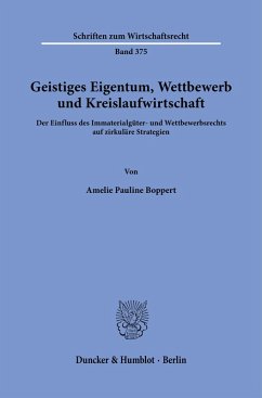 Cover Geistiges Eigentum, Wettbewerb und Kreislaufwirtschaft