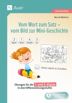 Cover Vom Wort zum Satz - vom Bild zur Mini-Geschichte