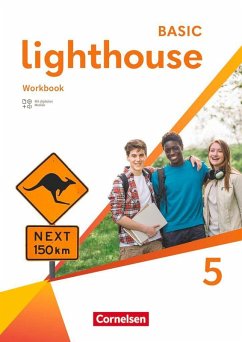 Cover Lighthouse Band 5: 9. Schuljahr - Basic Edition - Workbook mit Audios, Erklärfilmen und Lösungen