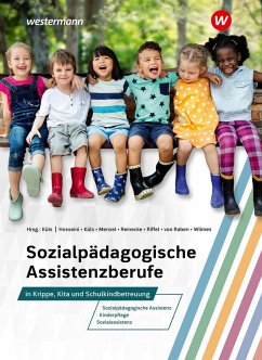 Cover Sozialpädagogische Assistenzberufe in Krippe, Kita und Schulkindbetreuung
