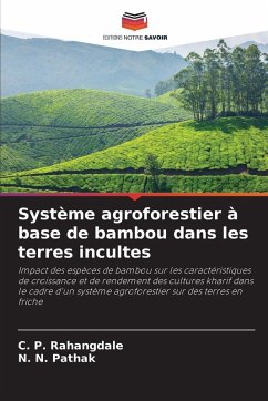 Cover Système agroforestier à base de bambou dans les terres incultes