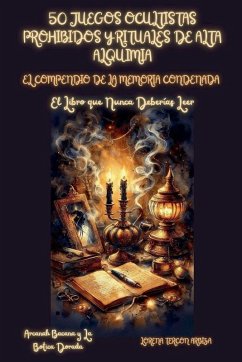 Cover 50 Juegos Ocultistas Prohibidos y Rituales de Alta Alquimia - El Conpendio de la Memoria Condenada - El Libro que Nunca Deberías Leer