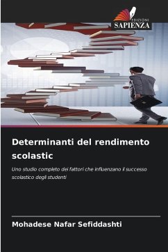 Determinanti del rendimento scolastic - Sefiddashti, Mohadese Nafar